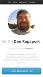 Mobile Screenshot of danrapaport.com